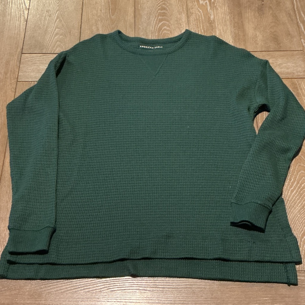 American Eagle women’s thermal top sz S so soft!
